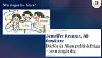 Who shapes the future with AI - My talk at DoSpace Örebro